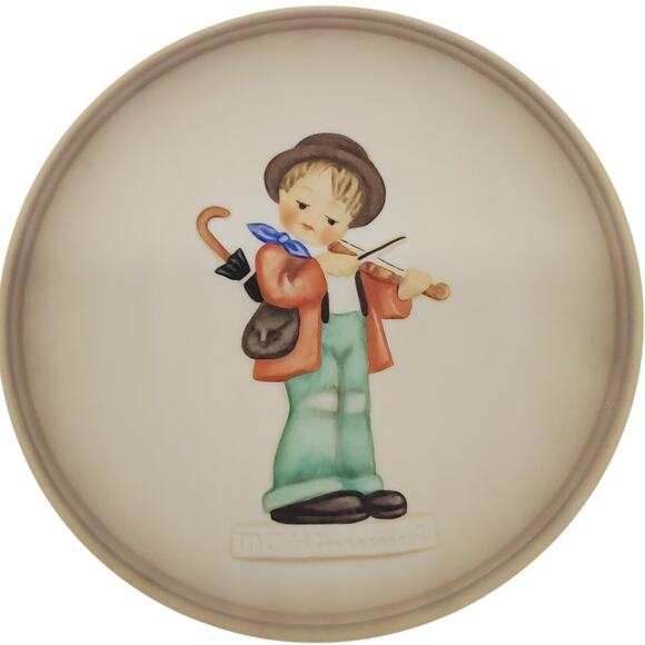 Goebel Miniature Collector Plate - Little Fiddler - 1984 - Picture 1 of 6
